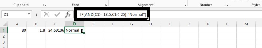 normal weight